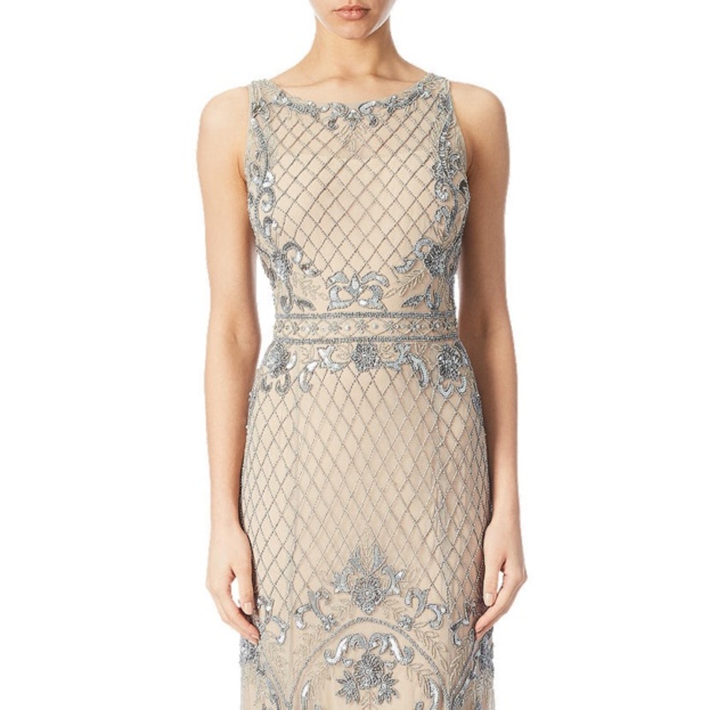 Adrianna Papell fully beaded gown - Picture 5 of 10